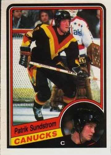 #331 Patrik Sundstrom - Vancouver Canucks - 1984-85 O-Pee-Chee Hockey
