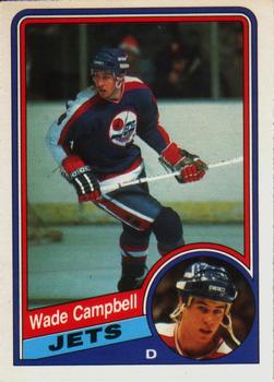 #336 Wade Campbell - Winnipeg Jets - 1984-85 O-Pee-Chee Hockey