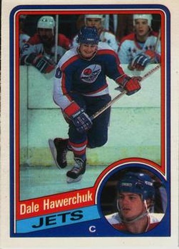 #339 Dale Hawerchuk - Winnipeg Jets - 1984-85 O-Pee-Chee Hockey