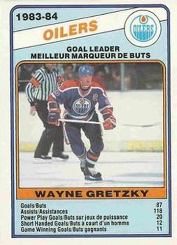 #357 Wayne Gretzky - Edmonton Oilers - 1984-85 O-Pee-Chee Hockey