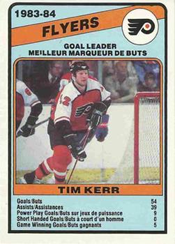 #364 Tim Kerr - Philadelphia Flyers - 1984-85 O-Pee-Chee Hockey