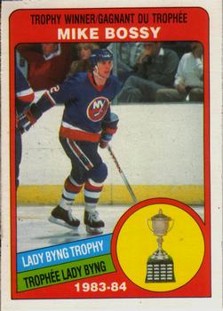 #376 Mike Bossy - New York Islanders - 1984-85 O-Pee-Chee Hockey