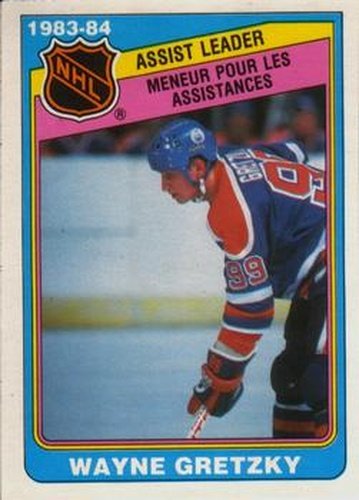 #382 Wayne Gretzky - Edmonton Oilers - 1984-85 O-Pee-Chee Hockey