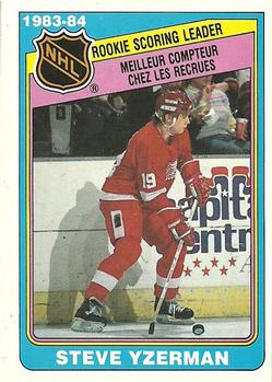 #385 Steve Yzerman - Detroit Red Wings - 1984-85 O-Pee-Chee Hockey
