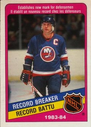 #389 Denis Potvin - New York Islanders - 1984-85 O-Pee-Chee Hockey