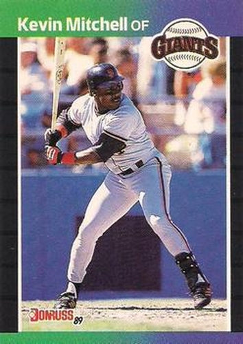 #485 Kevin Mitchell - San Francisco Giants - 1989 Donruss Baseball
