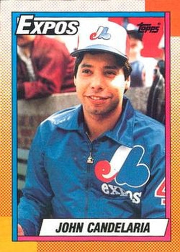 #485 John Candelaria - Montreal Expos - 1990 O-Pee-Chee Baseball