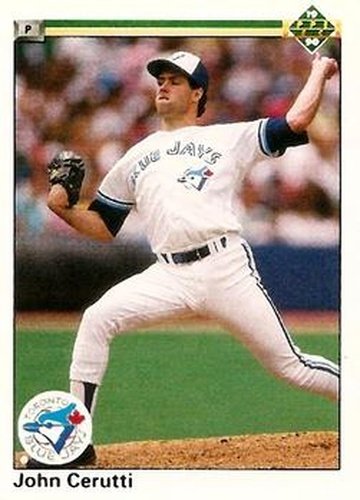 #485 John Cerutti - Toronto Blue Jays - 1990 Upper Deck Baseball