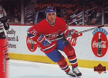 #485 Martin Rucinsky - Montreal Canadiens - 1995-96 Upper Deck Hockey