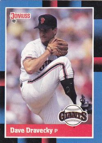 #485 Dave Dravecky - San Francisco Giants - 1988 Donruss Baseball
