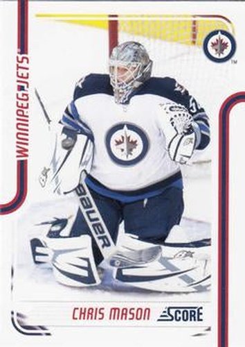 #485 Chris Mason - Winnipeg Jets - 2011-12 Score Hockey