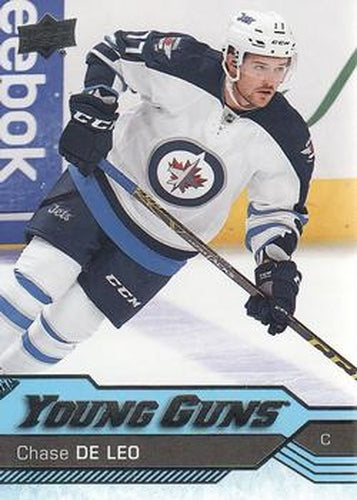 #485 Chase De Leo - Winnipeg Jets - 2016-17 Upper Deck Hockey