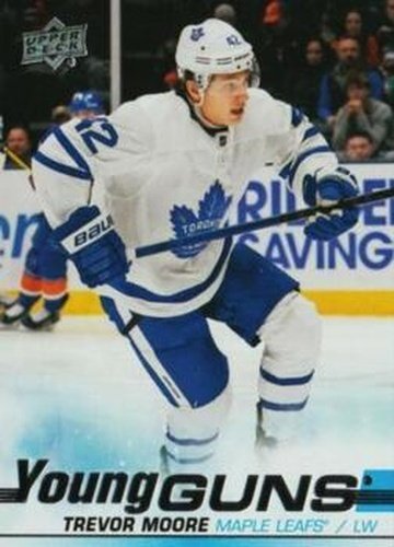 #485 Trevor Moore - Toronto Maple Leafs - 2019-20 Upper Deck Hockey
