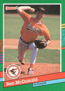 #485 Ben McDonald - Baltimore Orioles - 1991 Donruss Baseball