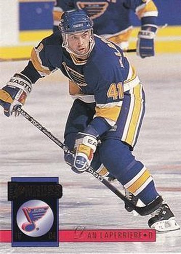 #485 Dan Laperriere - St. Louis Blues - 1993-94 Donruss Hockey