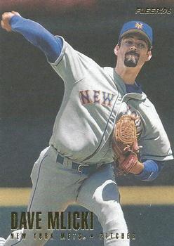 #485 Dave Mlicki - New York Mets - 1996 Fleer Baseball