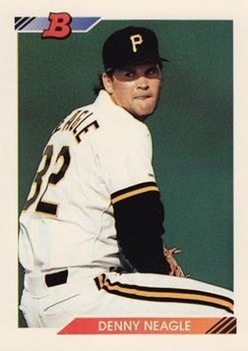 #485 Denny Neagle - Pittsburgh Pirates - 1992 Bowman Baseball