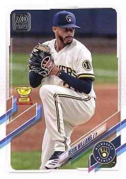 #485 Devin Williams - Milwaukee Brewers - 2021 Topps Baseball