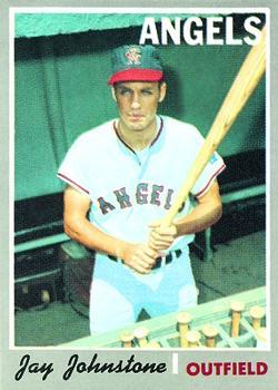 #485 Jay Johnstone - California Angels - 1970 Topps Baseball