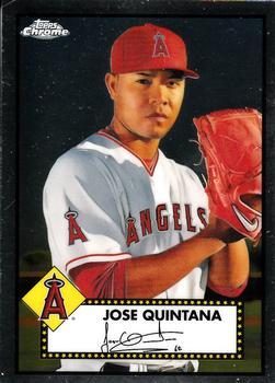 #485 Jose Quintana - Los Angeles Angels - 2021 Topps Chrome Platinum Anniversary Baseball