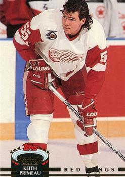 #485 Keith Primeau - Detroit Red Wings - 1992-93 Stadium Club Hockey