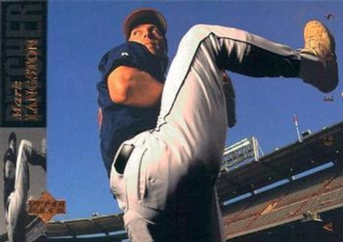 #485 Mark Langston - California Angels - 1994 Upper Deck Baseball