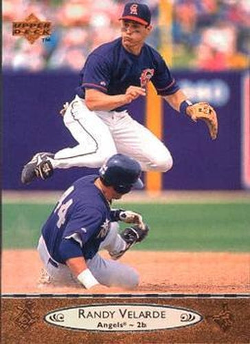 #485 Randy Velarde - California Angels - 1996 Upper Deck Baseball