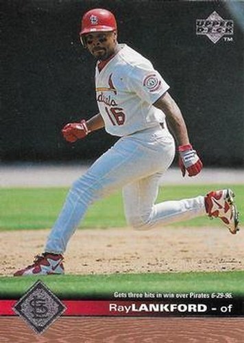 #485 Ray Lankford - St. Louis Cardinals - 1997 Upper Deck Baseball