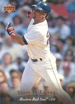 #485 Troy O'Leary - Boston Red Sox - 1995 Upper Deck Baseball