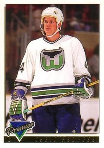 #485 Chris Pronger - Hartford Whalers - 1993-94 O-Pee-Chee Premier Hockey - Gold
