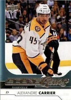#485 Alexandre Carrier - Nashville Predators - 2017-18 Upper Deck Hockey