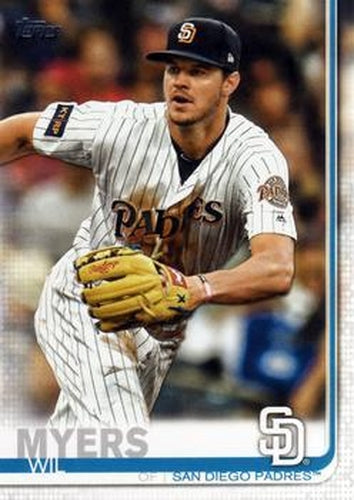 #485a Wil Myers - San Diego Padres - 2019 Topps Baseball