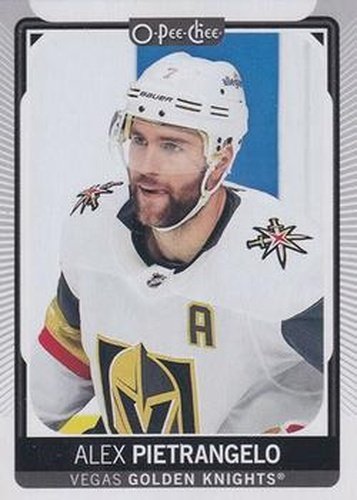 #485b Alex Pietrangelo - Head Shot - Vegas Golden Knights - 2021-22 O-Pee-Chee Hockey