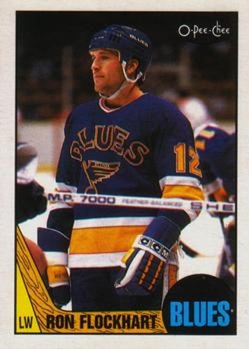 #103 Ron Flockhart - St. Louis Blues - 1987-88 O-Pee-Chee Hockey