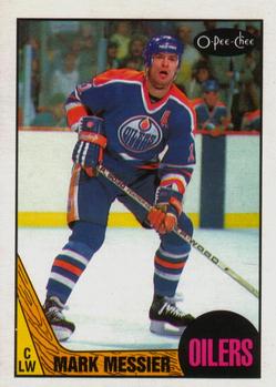 #112 Mark Messier - Edmonton Oilers - 1987-88 O-Pee-Chee Hockey