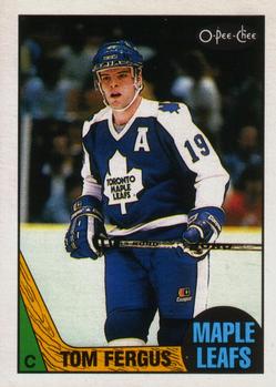 #120 Tom Fergus - Toronto Maple Leafs - 1987-88 O-Pee-Chee Hockey