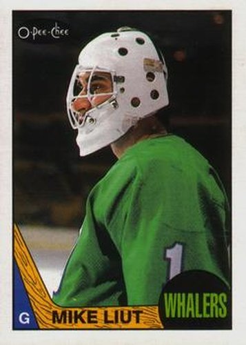 #152 Mike Liut - Hartford Whalers - 1987-88 O-Pee-Chee Hockey