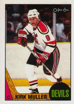 #157 Kirk Muller - New Jersey Devils - 1987-88 O-Pee-Chee Hockey