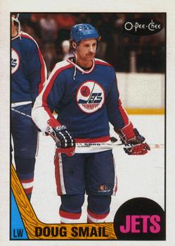 #181 Doug Smail - Winnipeg Jets - 1987-88 O-Pee-Chee Hockey