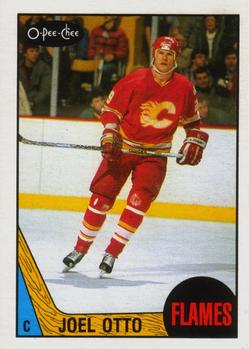 #212 Joel Otto - Calgary Flames - 1987-88 O-Pee-Chee Hockey