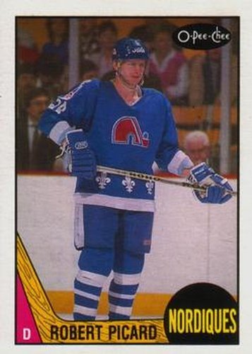 #248 Robert Picard - Quebec Nordiques - 1987-88 O-Pee-Chee Hockey