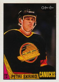 #255 Petri Skriko - Vancouver Canucks - 1987-88 O-Pee-Chee Hockey