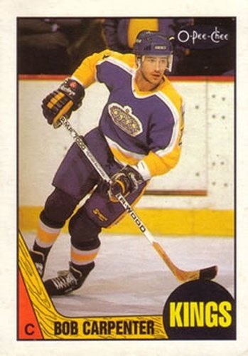 #30 Bob Carpenter - Los Angeles Kings - 1987-88 O-Pee-Chee Hockey