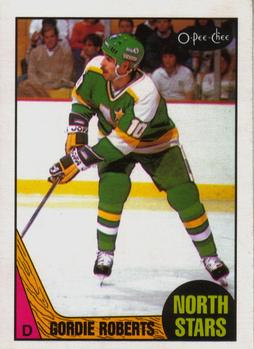 #41 Gordie Roberts - Minnesota North Stars - 1987-88 O-Pee-Chee Hockey