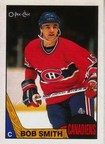 #48 Bobby Smith - Montreal Canadiens - 1987-88 O-Pee-Chee Hockey