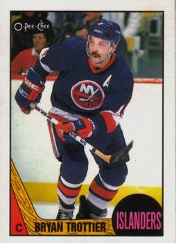 #60 Bryan Trottier - New York Islanders - 1987-88 O-Pee-Chee Hockey