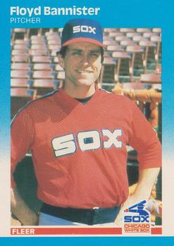 #486 Floyd Bannister - Chicago White Sox - 1987 Fleer Baseball