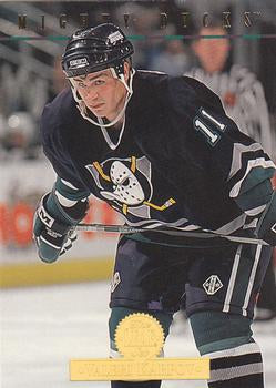 #486 Valeri Karpov - Anaheim Mighty Ducks - 1994-95 Leaf Hockey