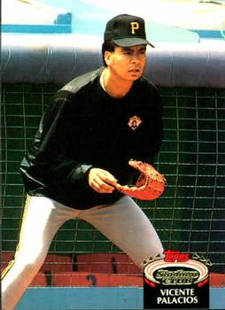 #486 Vicente Palacios - Pittsburgh Pirates - 1992 Stadium Club Baseball