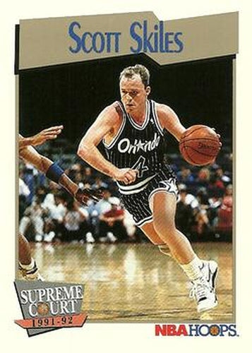 #486 Scott Skiles - Orlando Magic - 1991-92 Hoops Basketball